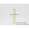 Delgado e elegante batom caneta de alumínio em forma de tubo E098, copo tamanho 8,5 mm, cor personalizada